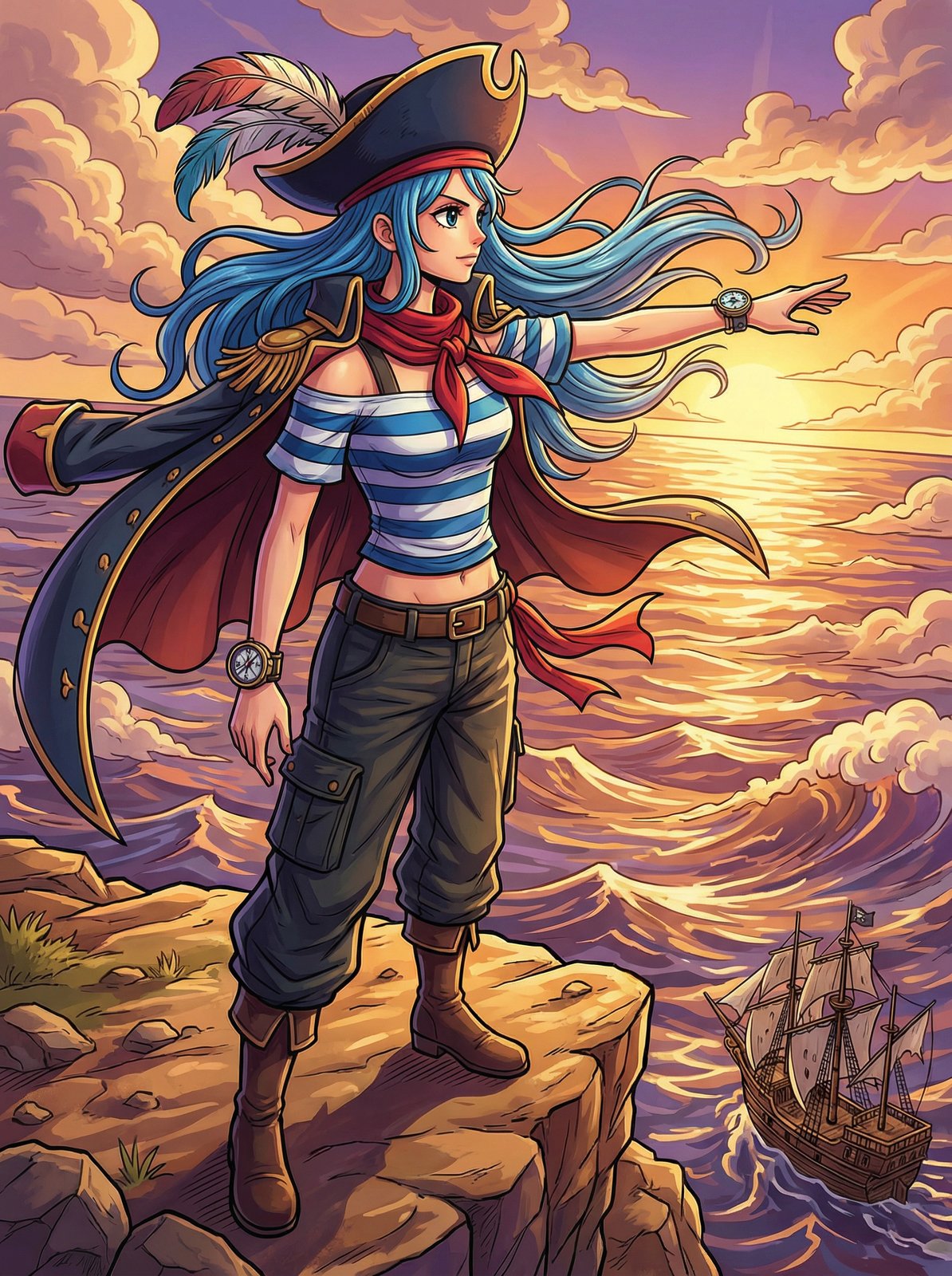 海角网动漫-蔚蓝航路